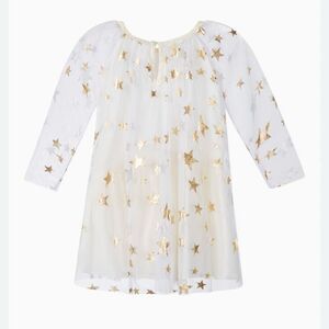 Stella McCartney gold star tulle dress NWT Size 3